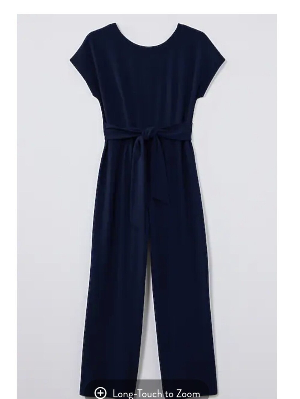 J Jill Wearever Gray Jumpsuit In Large - Picture 8 of 8